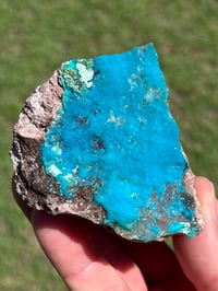 Image 1 of Chrysocolla On Matrix Specimen | Congo #2937