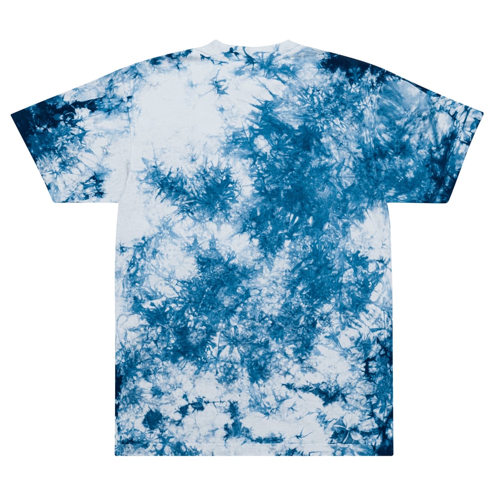Image of My Mental Health Matters Oversized tie-dye t-shirt