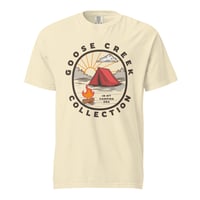 Image 3 of Goose Creek Co Camping Unisex garment-dyed heavyweight t-shirt