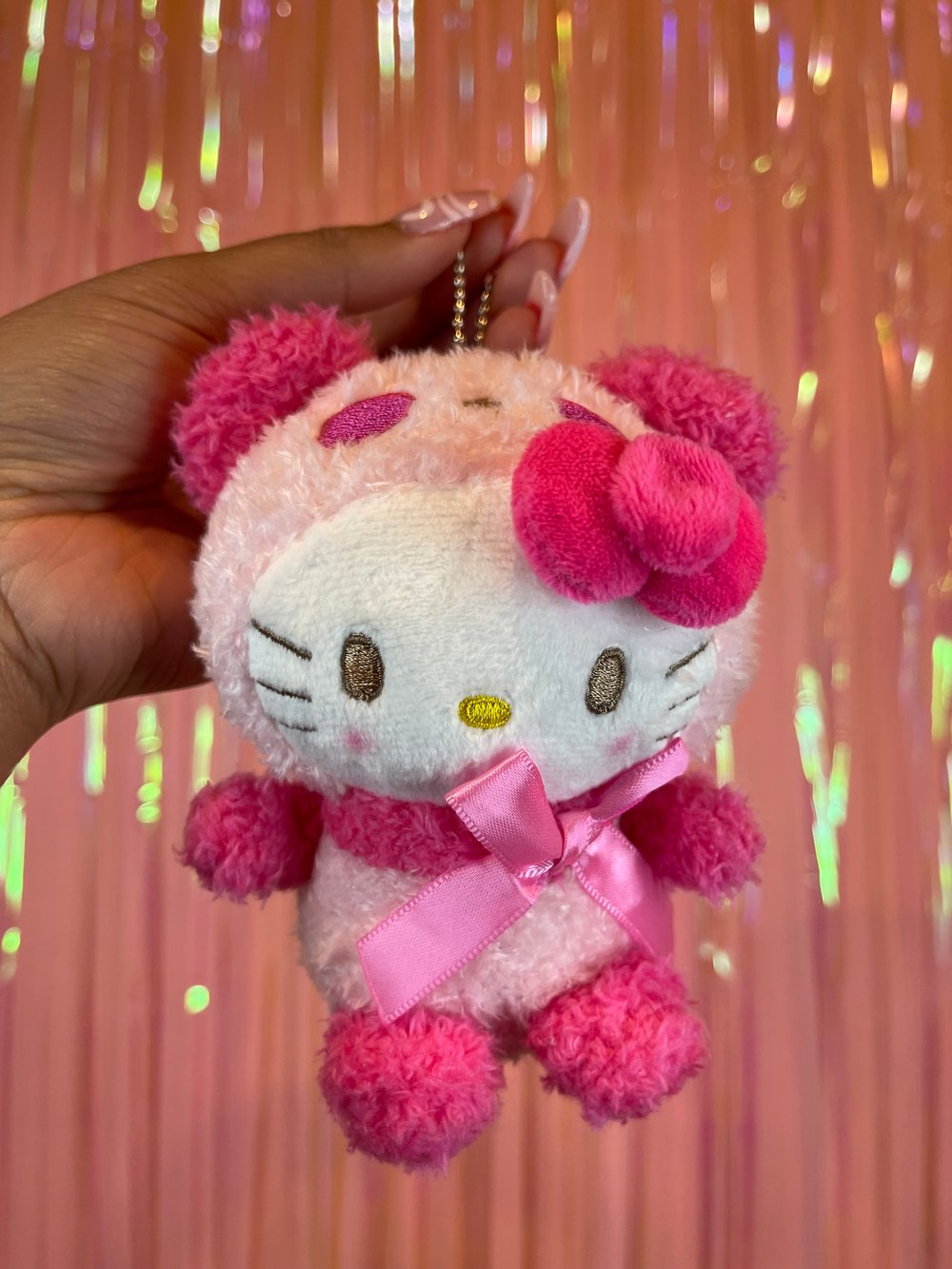Hello Kitty Plush Keychain 