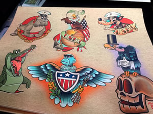 Image of Entire Disney Inspired Flash 40 Sheets 11x14” 