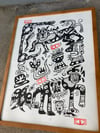18x24 sumi ink painting 2021 unframed