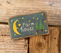 Image 1 of Phish hand stitch patch “ farm house ”