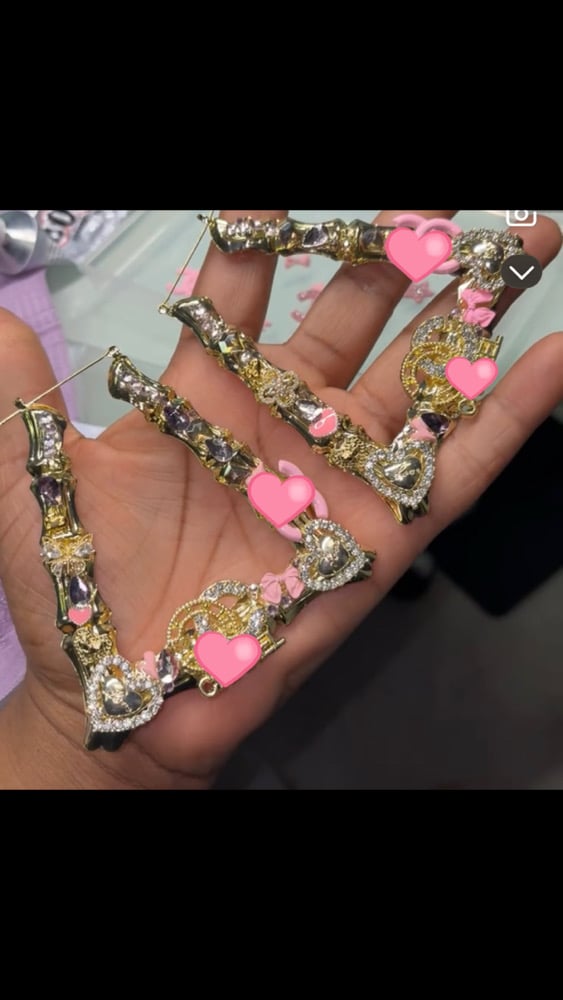 Custom Bamboo Earrings 