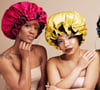 Luxurious JUMBO Satin Bonnets- Reversible  