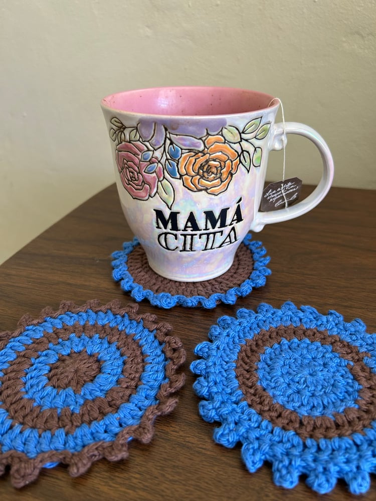 Image of ✧Blue Morpho Coaster Set
