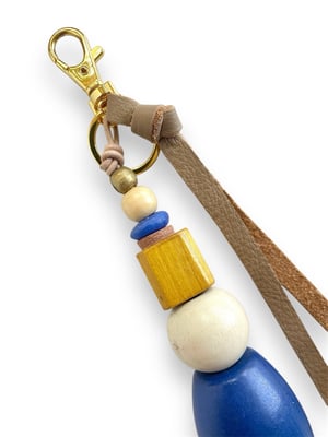 Image of BEADED BAG CHARM / KEYCHAIN #12