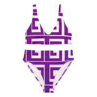 Image 1 of PURPLE HAYZE GEO BIKINI 