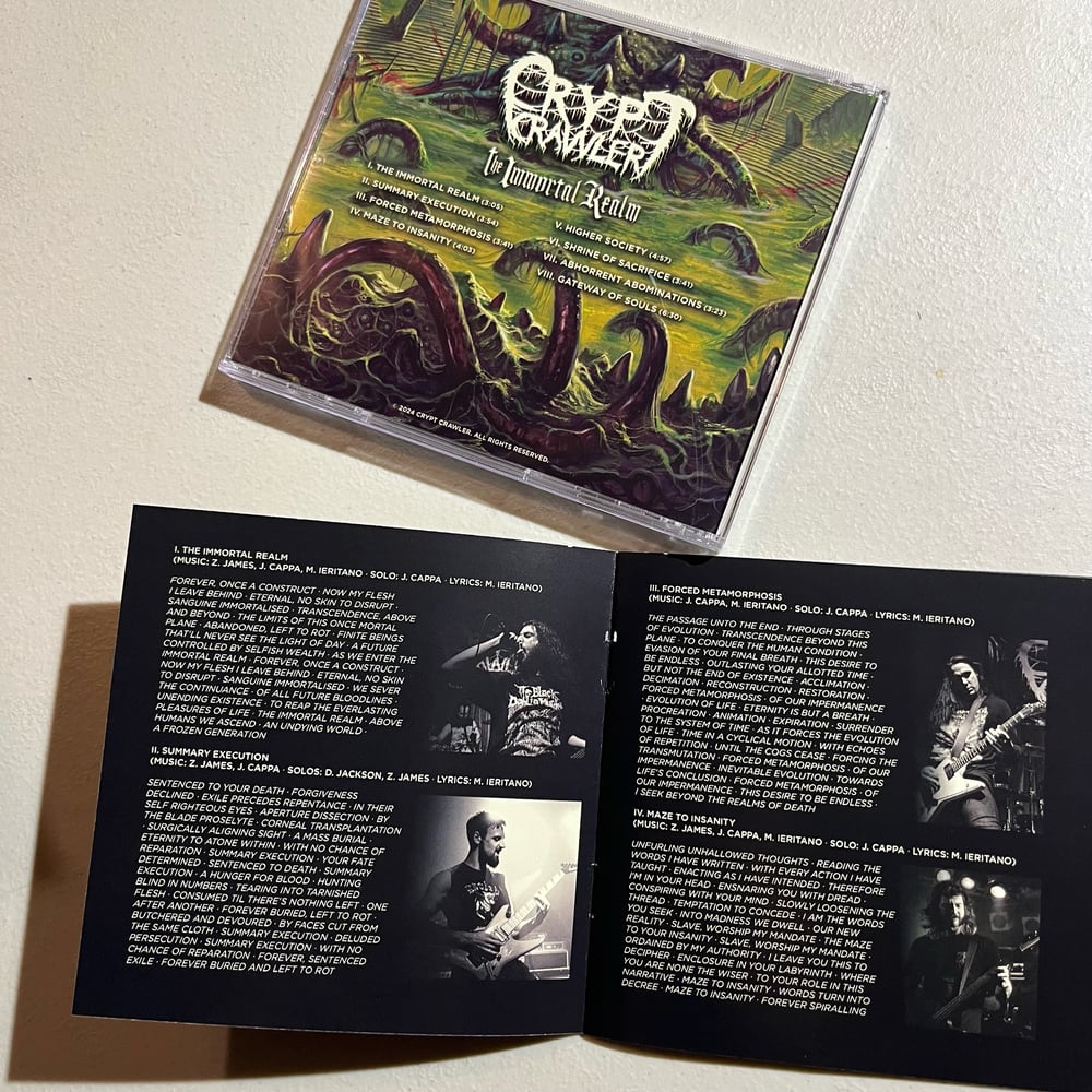 Crypt Crawler - "The Immortal Realm" CD