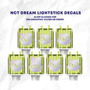 Image of NCT Dream Alien Glasses Decals