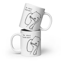 Image 2 of White glossy mug THINKINGS