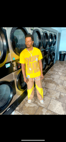 Image 3 of Yellow Windbreaker Set