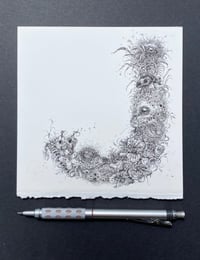 Image 1 of Letter J - Artwrok