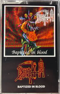 Image 1 of Death “baptized in blood” cassette 
