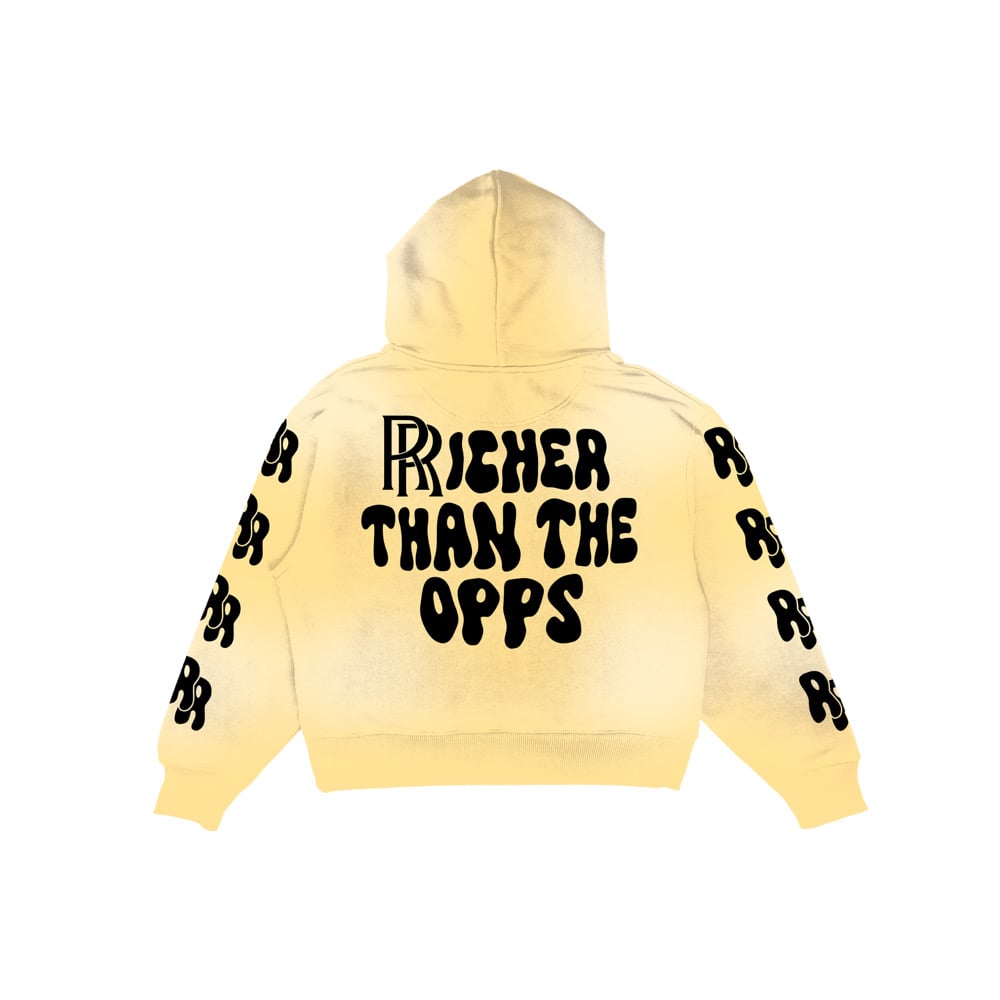 RTTO "Wavy" 4 Logo Zip Up in Honey