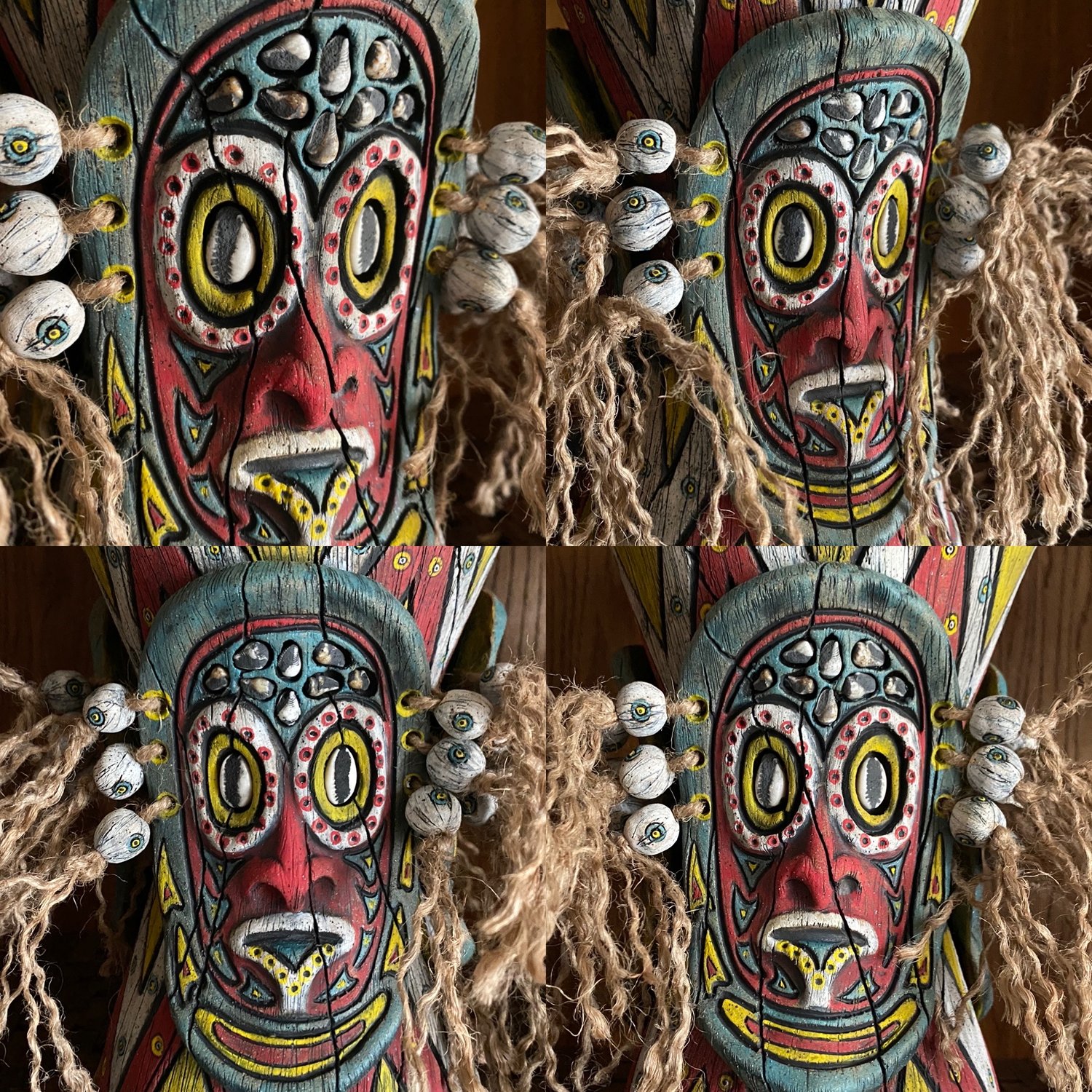 Image of 1/1 Wheelthrown And Hand Carved Sepik Phallacy Bowl- US Shipping And Insurance Included