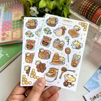 Image 1 of Honey Dessert | Matte Sticker Sheet