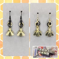 Image 1 of Queen Bee Moebius Earrings 