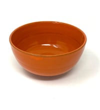 Image 1 of Orange Glazed Small Bowl