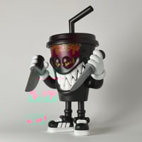 Image 3 of Black + Red Gangster Gulp "8