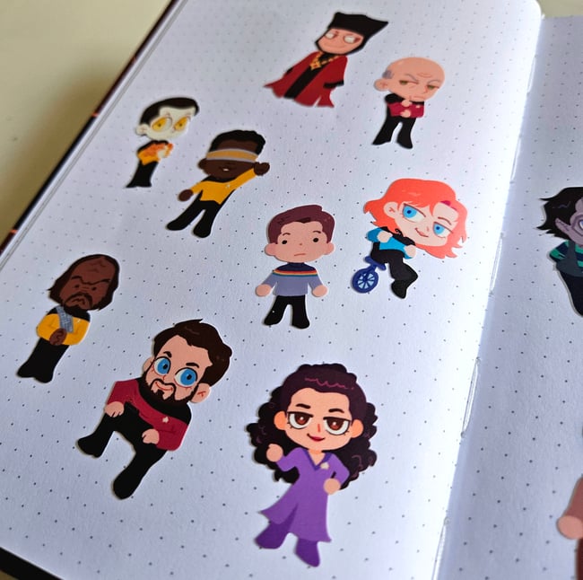 Trek Sticker Sheets