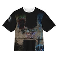 Image 2 of Oversized cotton t-shirt Concrete City