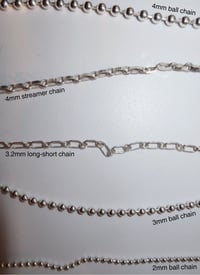 Image 2 of Sterling Silver Chains 