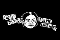 Image 2 of MYSTERY SCIENCE THEATER 3000 Devil Doll Hugo “Wait til You See Me Like Ham” Tribute T-Shirt