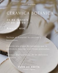 Image 8 of Taller Ceramica Botánica