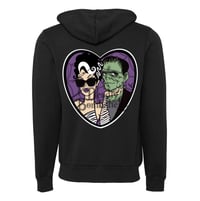 Image 2 of Deadly Bombshells- Unisex Zipper Hoodie **PRE-ORDER**