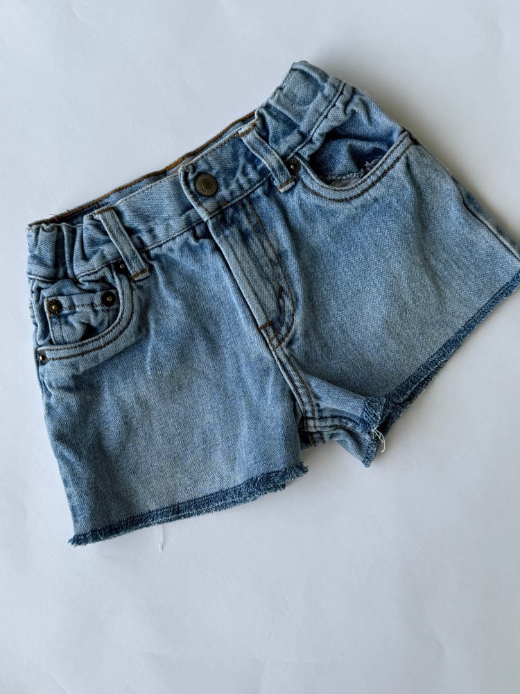 Image of Upcycled  569 Levi's Shorts Size 4T