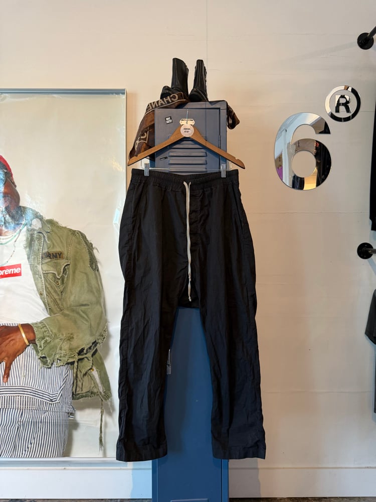 Image of Rick Owens SS24 Cotton Dropcrotch