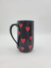 Black Heart Mug  