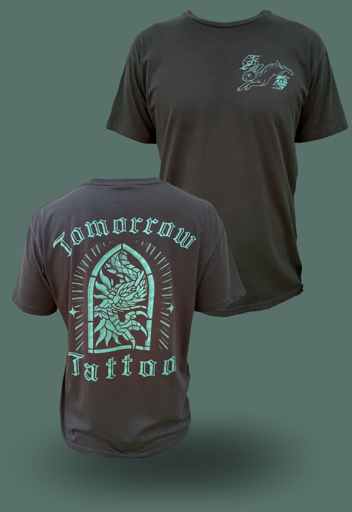 Image of Stained Glass Dragon T-shirt