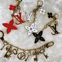 Image 1 of Designer Inspired Key Chains & Purse Charms 