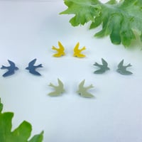 Náušnice Ptáčci Pastel 2