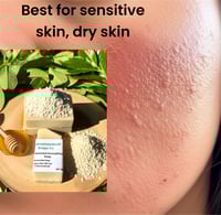 Image 1 of Unscented Honey & Oat Bar Soap 
