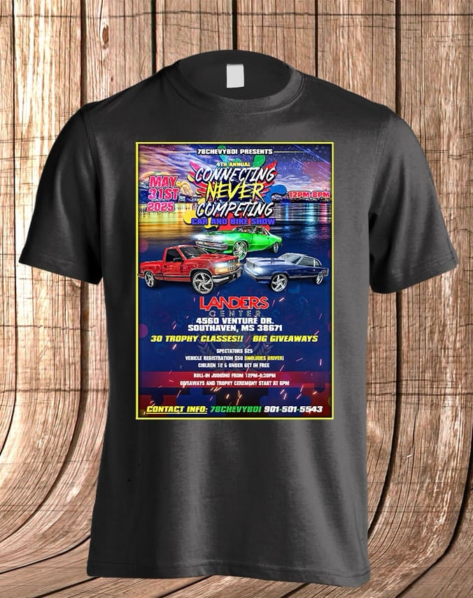 CNC Carshow 2025 Tshirt “ Autism Awareness” Edition
