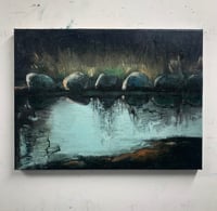 Image 2 of "Islands Brygge – Malerdrømme og tankestreger – Pyt #3" / 30x40 cm