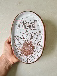 Image 3 of Small Bespoke Christmas Plate