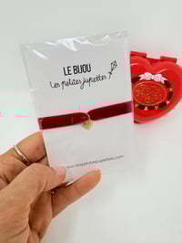 Image 2 of Ensemble bracelet et Polly Pocket Coeur rouge Noël