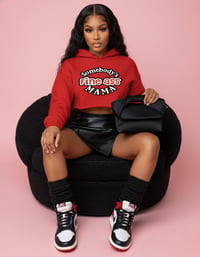 Image 2 of Somebody’s Fine Ass Mama Crop Hoodie ❤️‍🔥