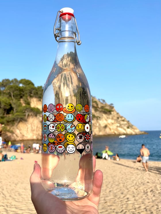Image of Happy Face 1 Liter Bottle 