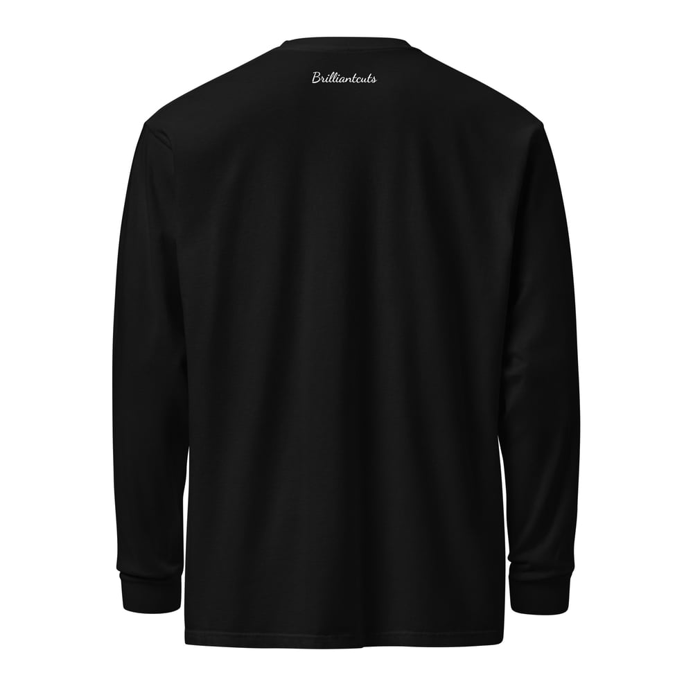 Image of Embroidered Long Sleeve Shirt | Comfort Colors