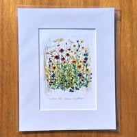 Image 4 of flowers talking-five different prints
