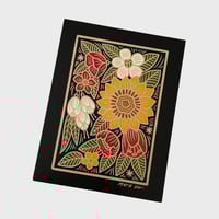 Color Sunflower Print