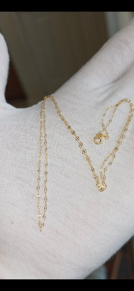 Image of 14k loop chain 