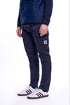Jarvis cargo trousers in washed navy 