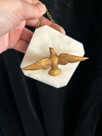 Image 7 of Très joli porte-rameau en onyx et bronze, époque Art Déco