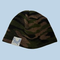 Image 1 of CAMO KNIT BEANIE